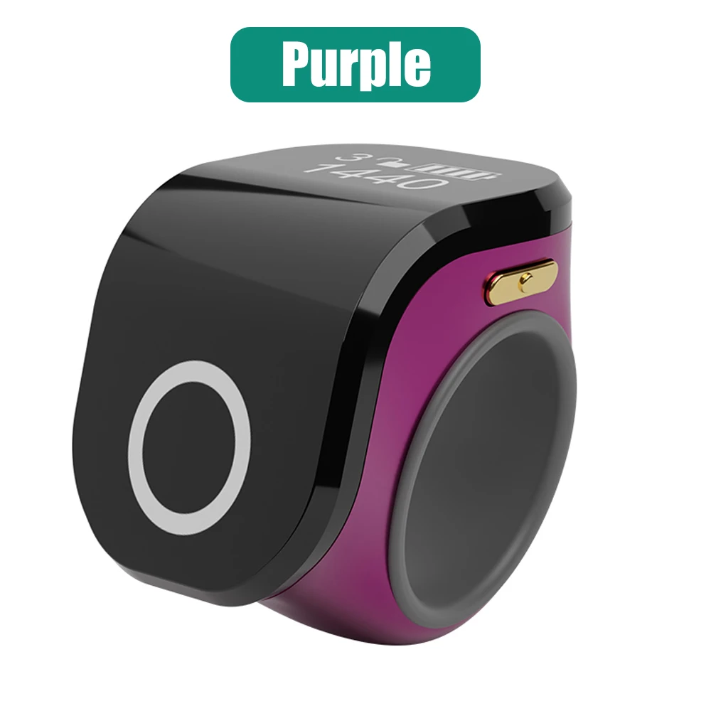 

Smart Tasbih Tally цифровой счетчик для мусульман Tasbeeh Zikr Ring напоминание о времени для обучения таймер