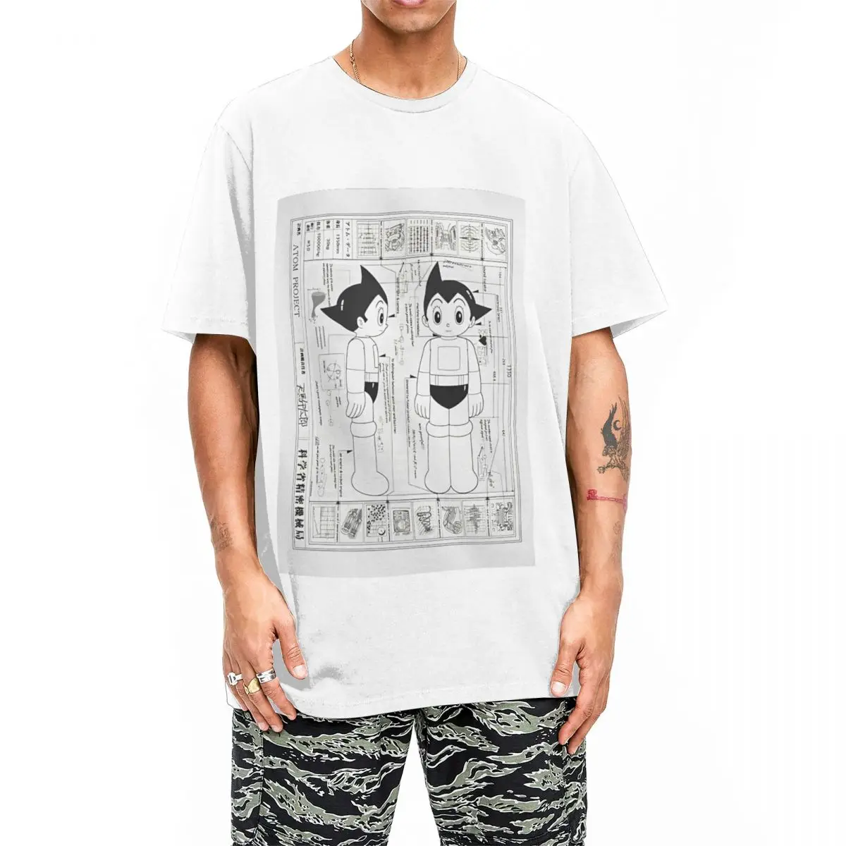 Футболка Мужская/женская из чистого хлопка с коротким рукавом и круглым вырезом