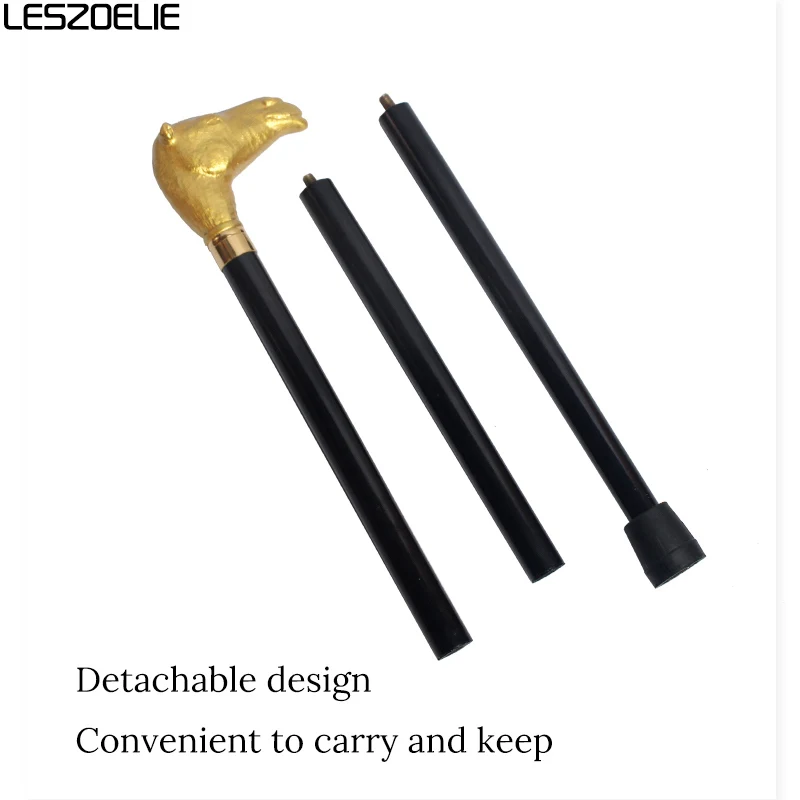 Для Саудовской Аравии Мужская Золотая походная трость с верблюжьей головой