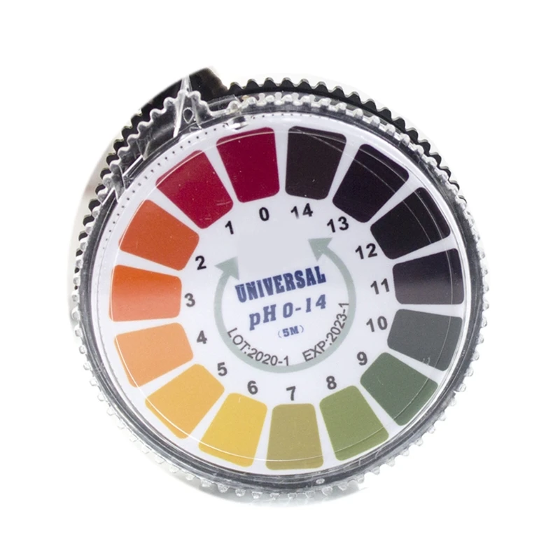 

Тестовая Бумага для пивоварения Kombucha 0-14 PH, 16 футов в рулоне с диспенсером и полосками PH