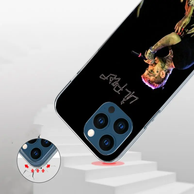 Чехол Lil Peep Singer для Apple iphone 16 15 14 13 12 Mini 11 Pro Max X XS XR 7 Plus 8 + SE 2020