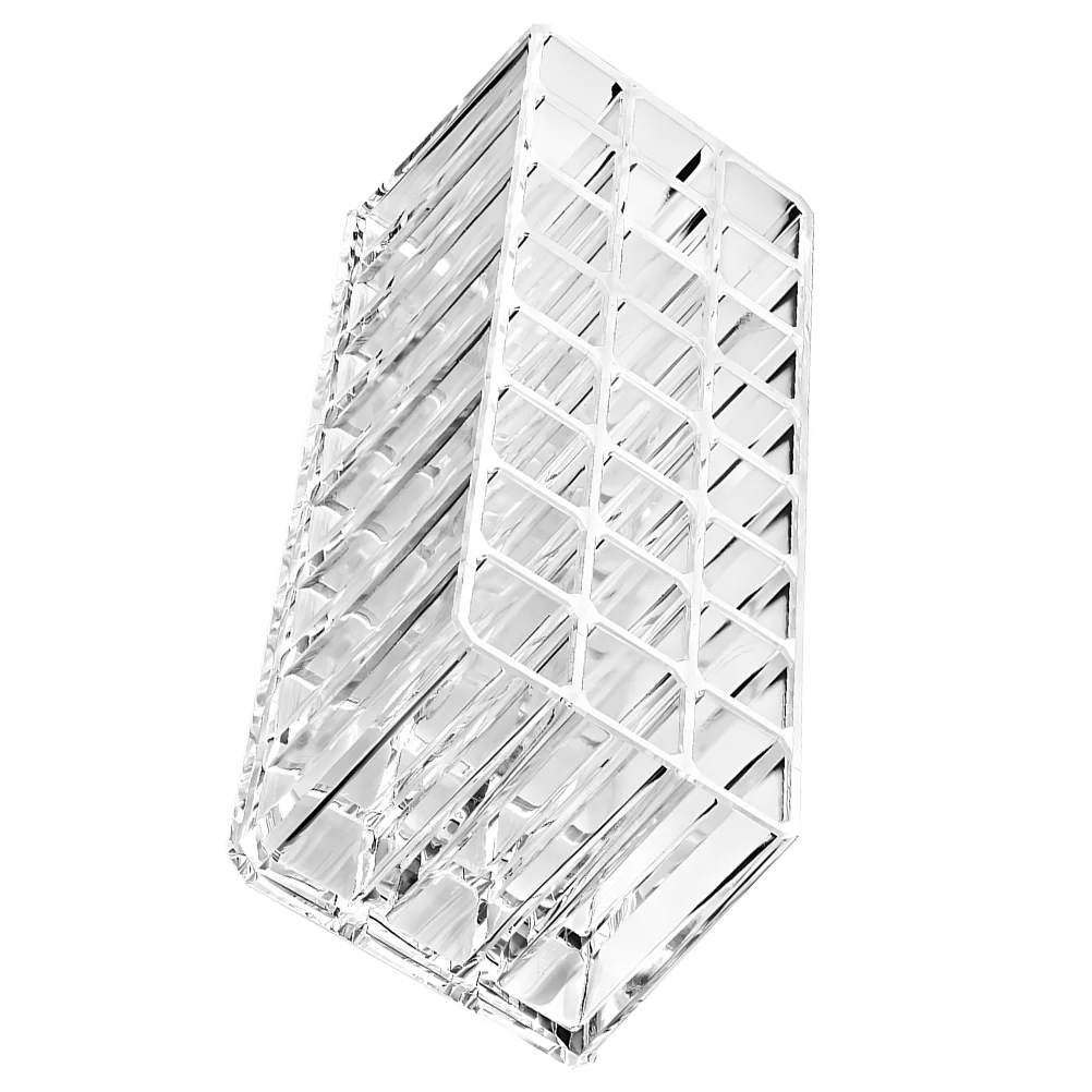 

Makeup Brush Storage Box Organizer For Vanity Lipstick Holder Eyeliner Bedroom Supply Acrylic Household