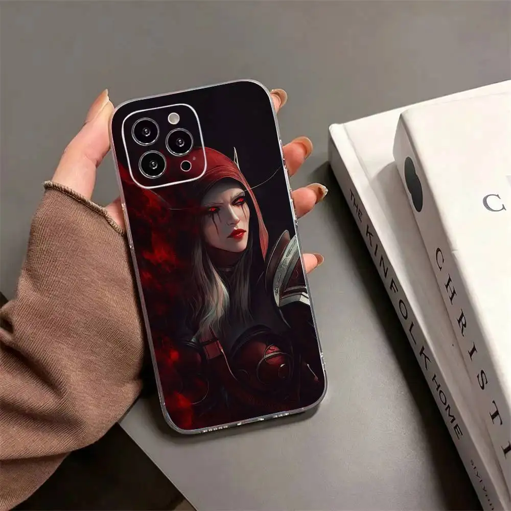 Фото Чехол для телефона WoW S-Sylvanas Windrunner, силиконовый, мягкий, для iPhone 17 16 15 14 13 12 11 Pro MAX Plus X. №4