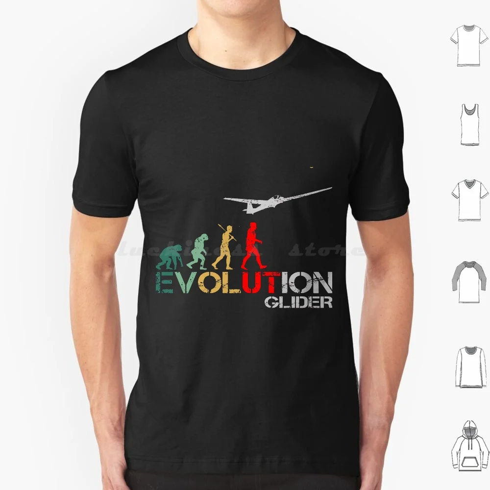

Планер-пилот Эволюция винтажный подарок идея футболка для мужчин женщин мужчин детей 6Xl планер пилот для планера пилот Забавный планер
