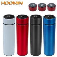 hoomin 500ml smart insulation cup stainless steel intelligent thermos led digital temperature display temperature display