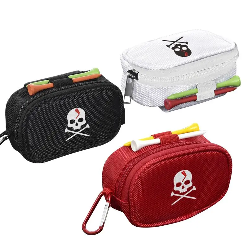 

Маленькая подвесная сумка для гольфа, забавная сумка, женская сумка из полиэстера, чехол с шипами для ключей, портативная мини-сумка для хранения