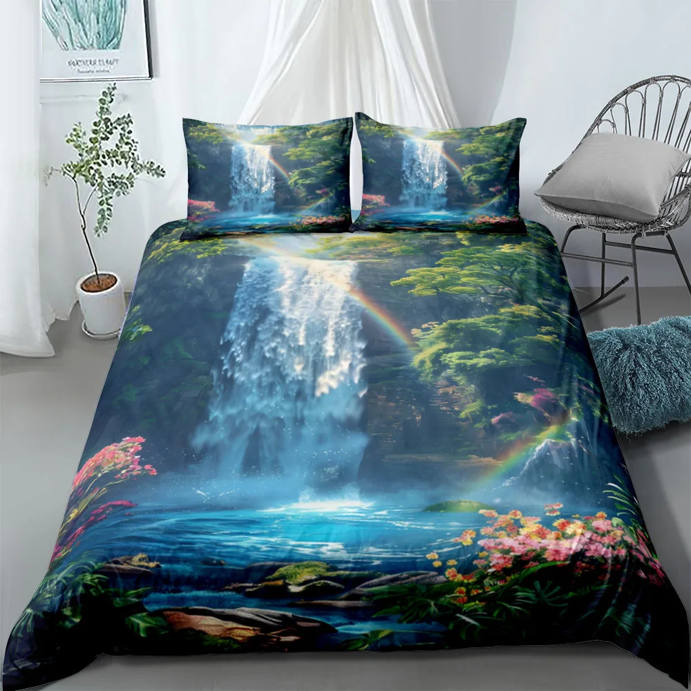 

Комплект постельного белья dashboywe Waterfall Paradise из полиэстера
