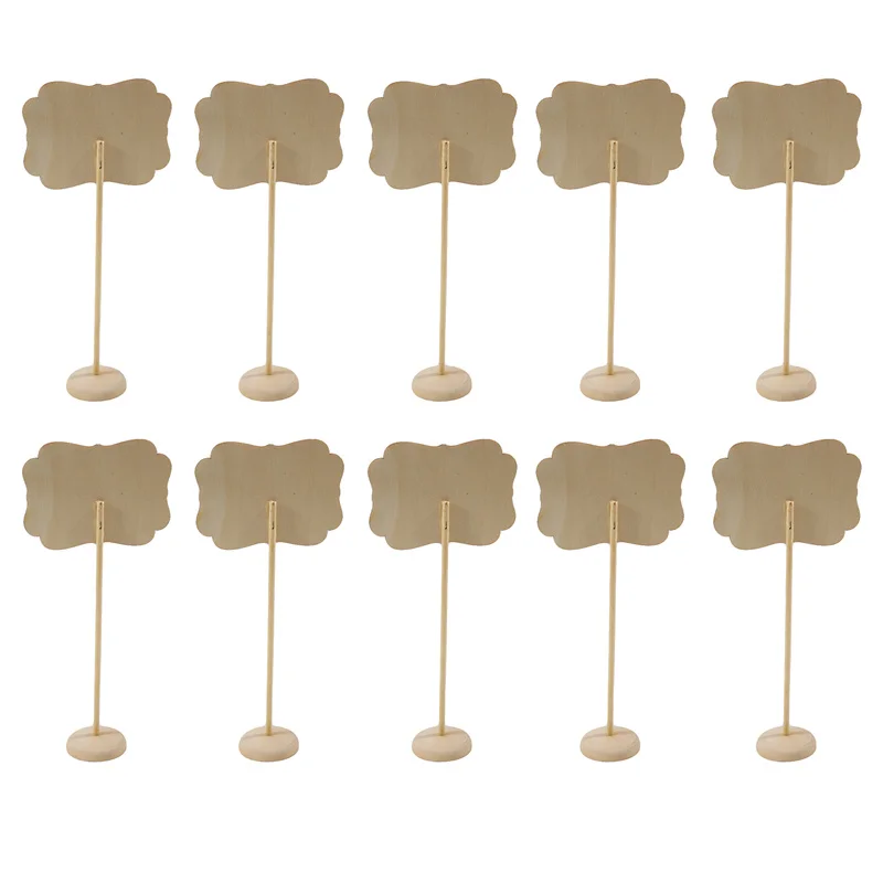 Свадебная доска мини-деревянная знак сообщений еда шведский стол этикетки для