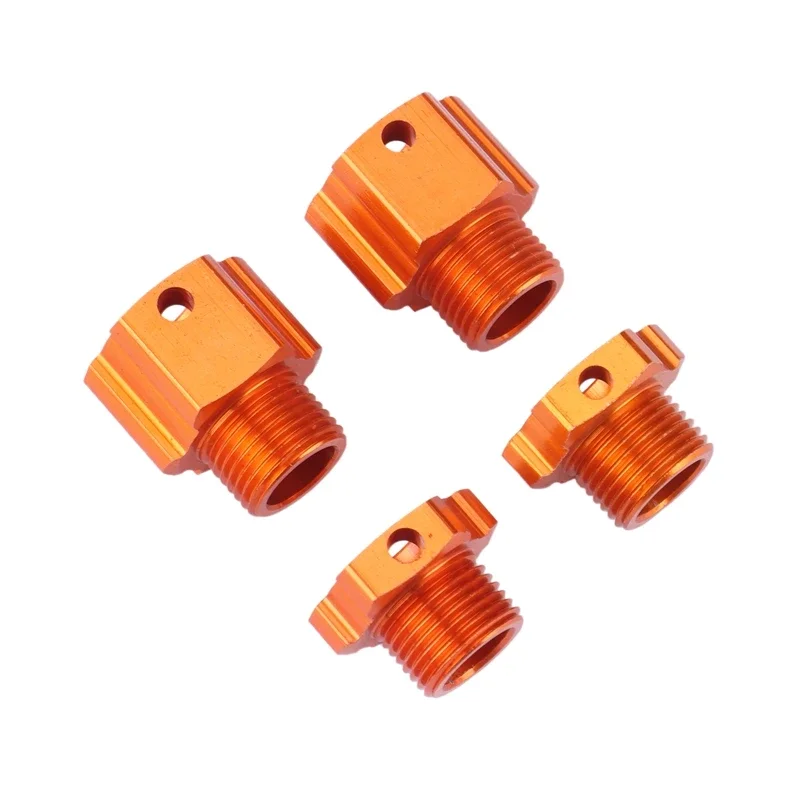 4 шт. металлическая передняя и задняя Ступица колеса 8554 8555 для ZD Racing EX-07 EX07 1/7