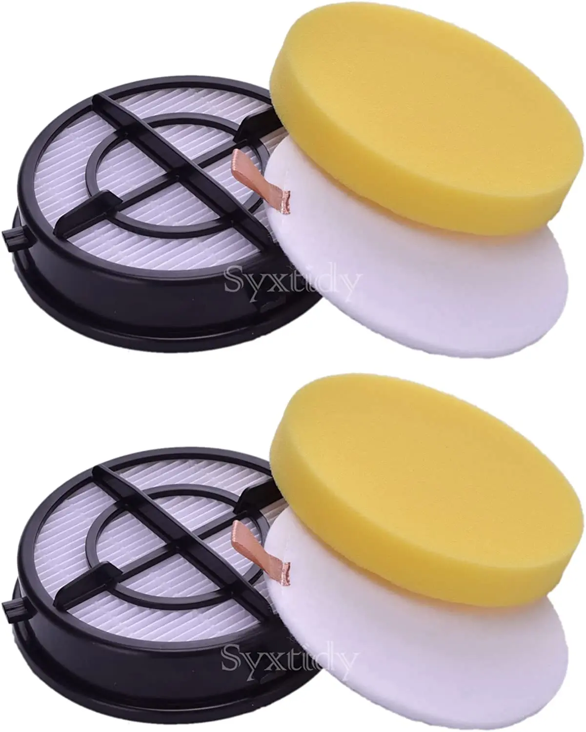 

2Pack 16871 Filters for Bissell Pet Hair Eraser Febreze Upright Vacuum Cleaners Replacements Filter Model 1650 Series, 1650A