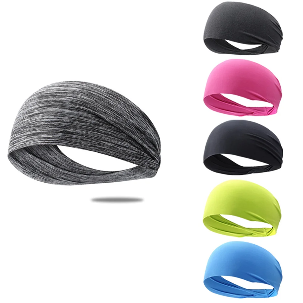 

Headbandsheadband Yoga Workout Running Sweatbands Hairband Sweatband Elastic Sports Cool Headwear Scarf Girls Sweat Bands