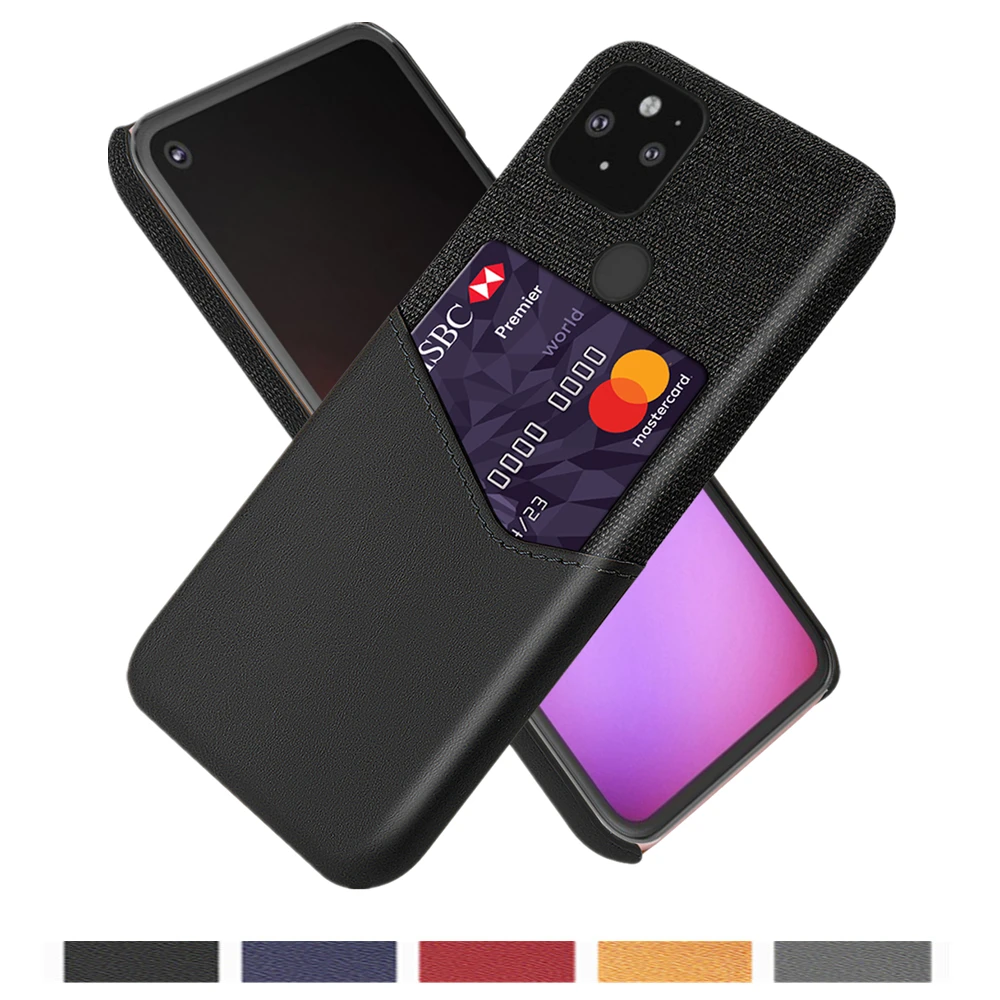 

Card Slots Cover Business Funda Capa For Google Pixel 7 6 Pro 5 4A 5A 3A 4 3 2 XL Pixel3a Pixel4a 5G Pixel5a Pixel5 Phone Case