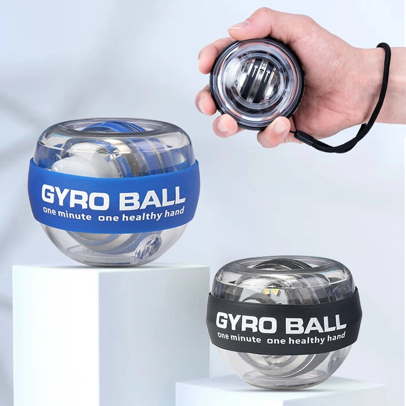 

Wrist Trainer Led Motion Portable Exercise Body Reinforced Gyro Fitness Equipment Powerball Building Ball Scope Power Wrist