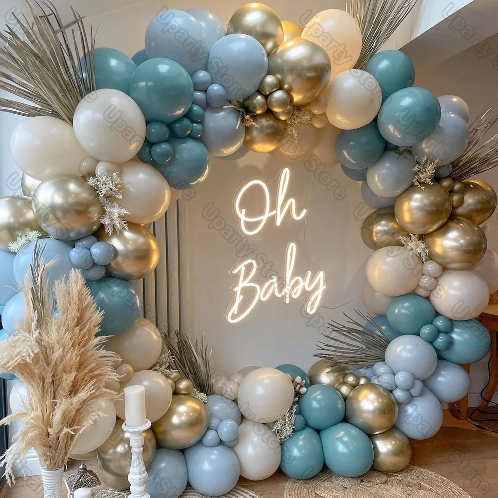 Воздушные шары в стиле ретро украшение для дня рождения белые песочные