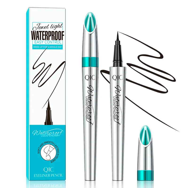 

Обработка подводки-тонкая и гладкая, водостойкая, устойчивая к поту и маслостойкая, жидкая подводка-карандаш не размазывается