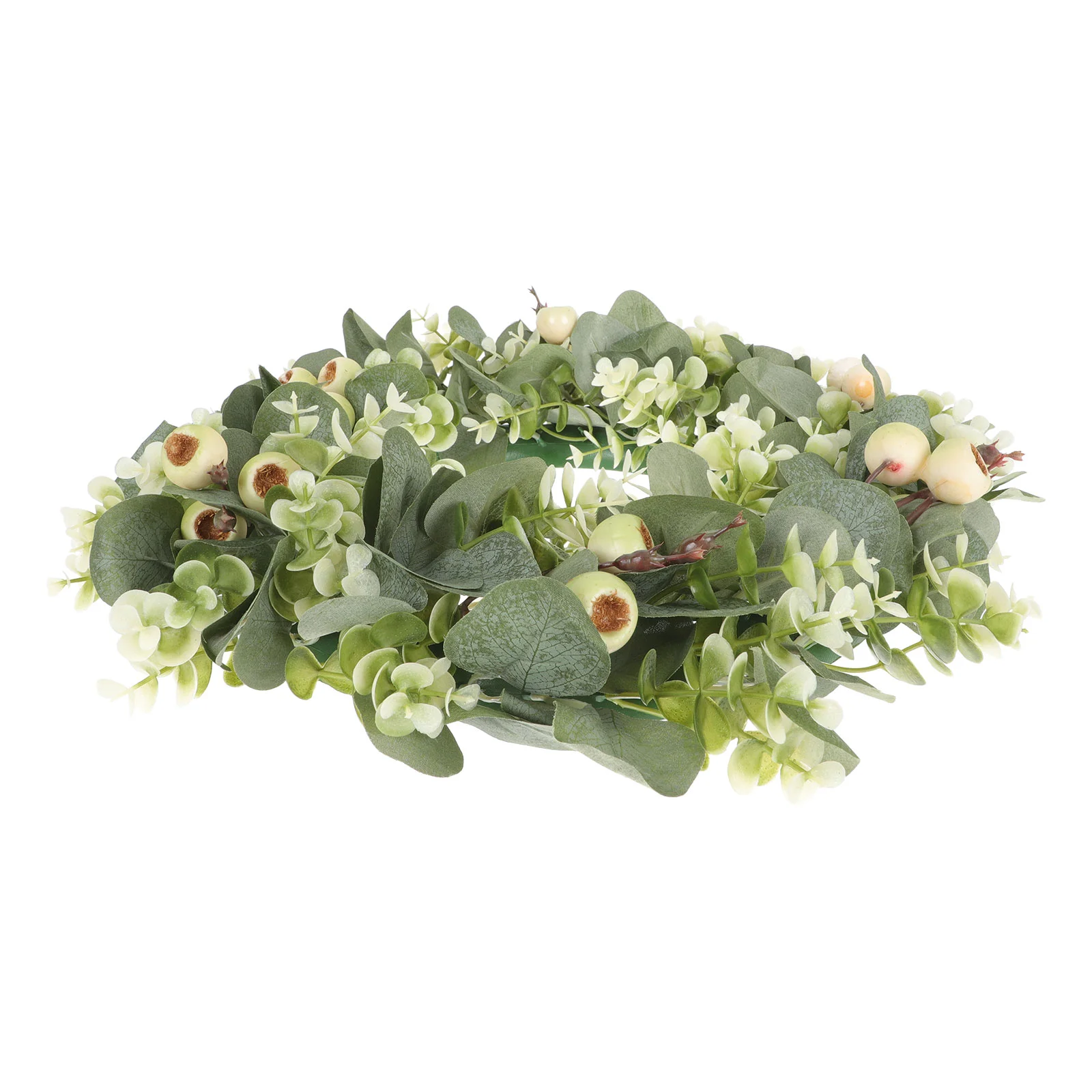 Купи Wreath Door Garland Festival Easter Eucalyptus Leaf Hanging Decor Sign Green Decorative Simulation Front Outdoor Spring Wedding за 661 рублей в магазине AliExpress