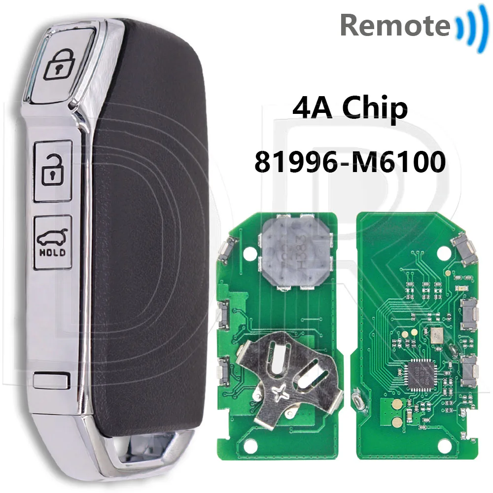 

Отличный чип 4А, 433 МГц, 81996-M6100/Q2000, автомобильный пульт дистанционного управления, умный ключ для Kia Soprtage K5 Cerato Forte 2017+
