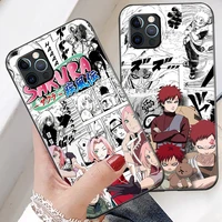 naruto anime phone case for funda iphone 11 12 13 pro max 12 mini x xr xs max 6 6s 7 8 plus silicone cover carcasa coque