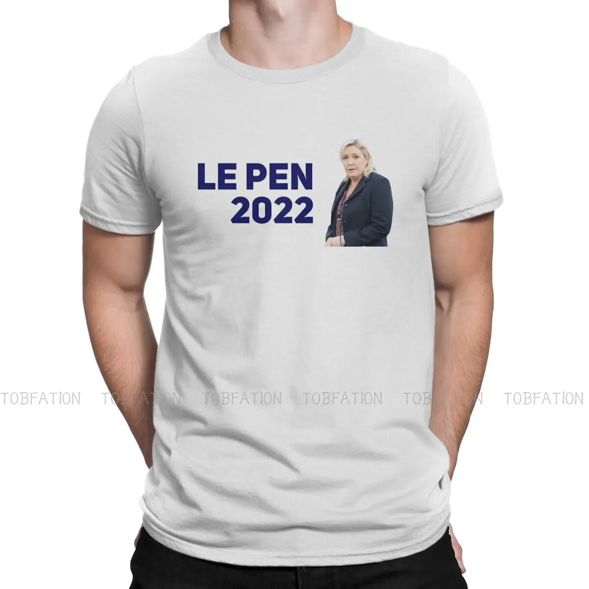 

2022 Unique TShirt French Presidential Election Marine Le Pen Comfortable Hip Hop Gift Clothes T Shirt Stuff Hot Sale