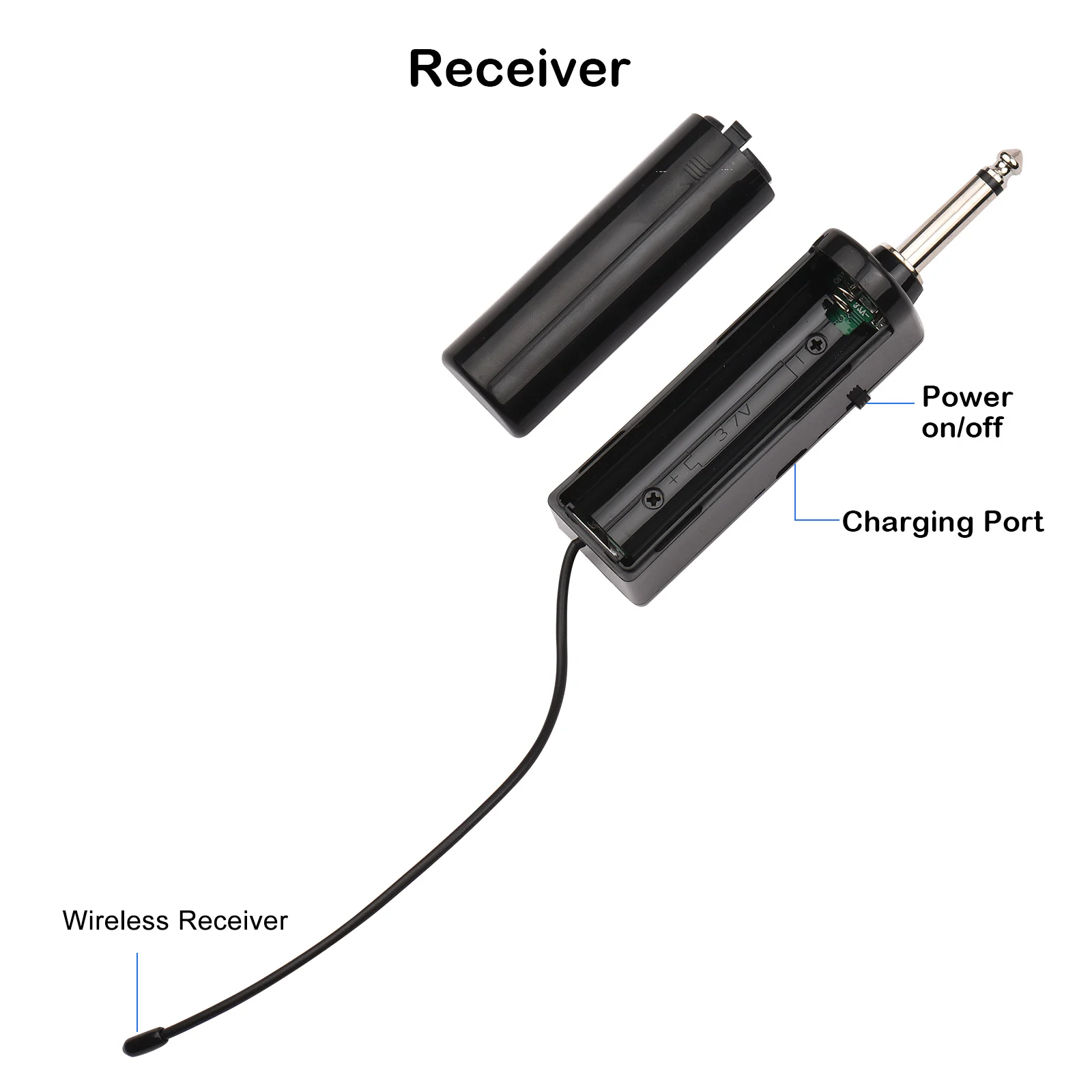 Беспроводной ручной микрофон приемник 6 35 мм с защитой от помех для уличных