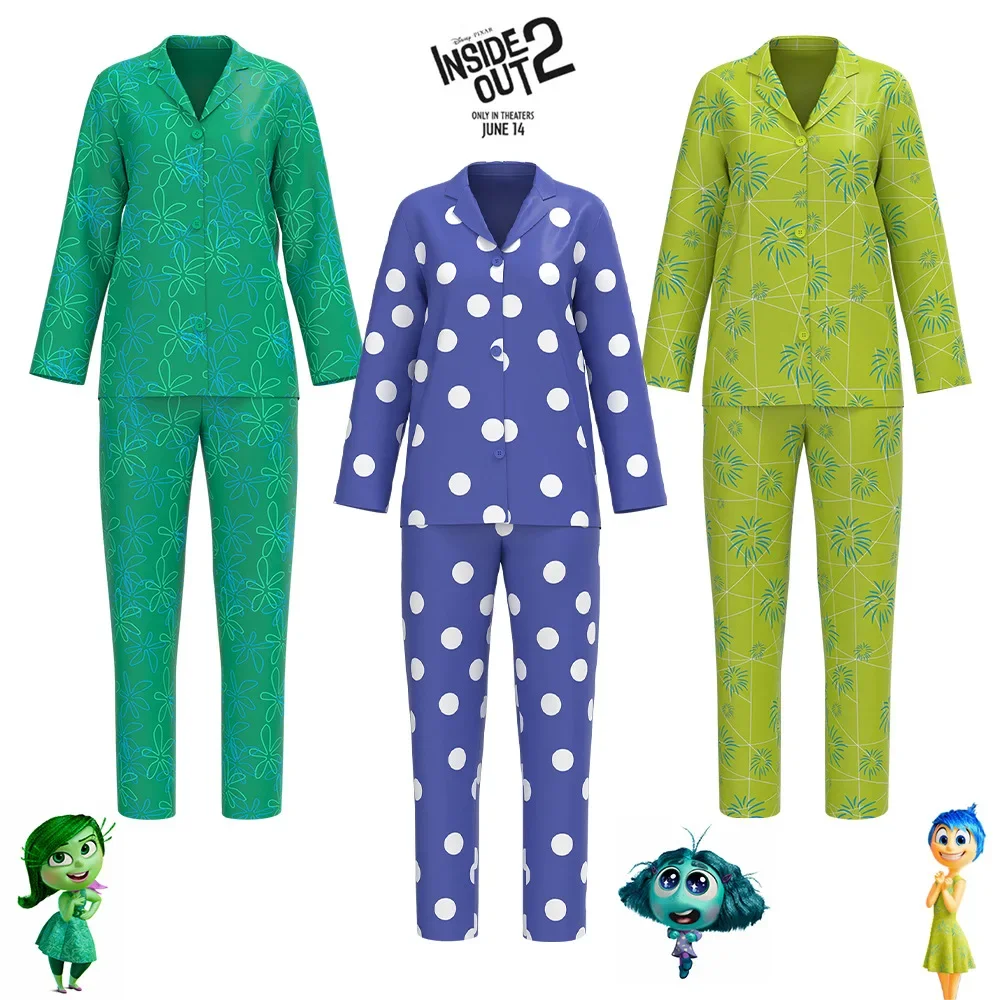 Наружный костюм летний ледяной шелковистый счастливый Moomu Hate домашняя пижама