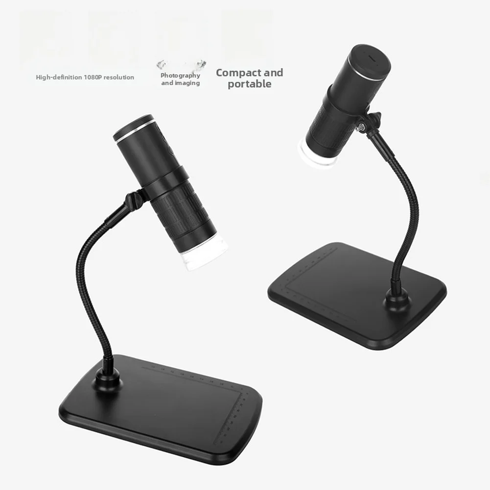 Фото F210 Wi-Fi цифровой микроскоп беспроводной портативный HD 1080P с регулируемым светодиодом и 50-кратным зумом для осмотра №3