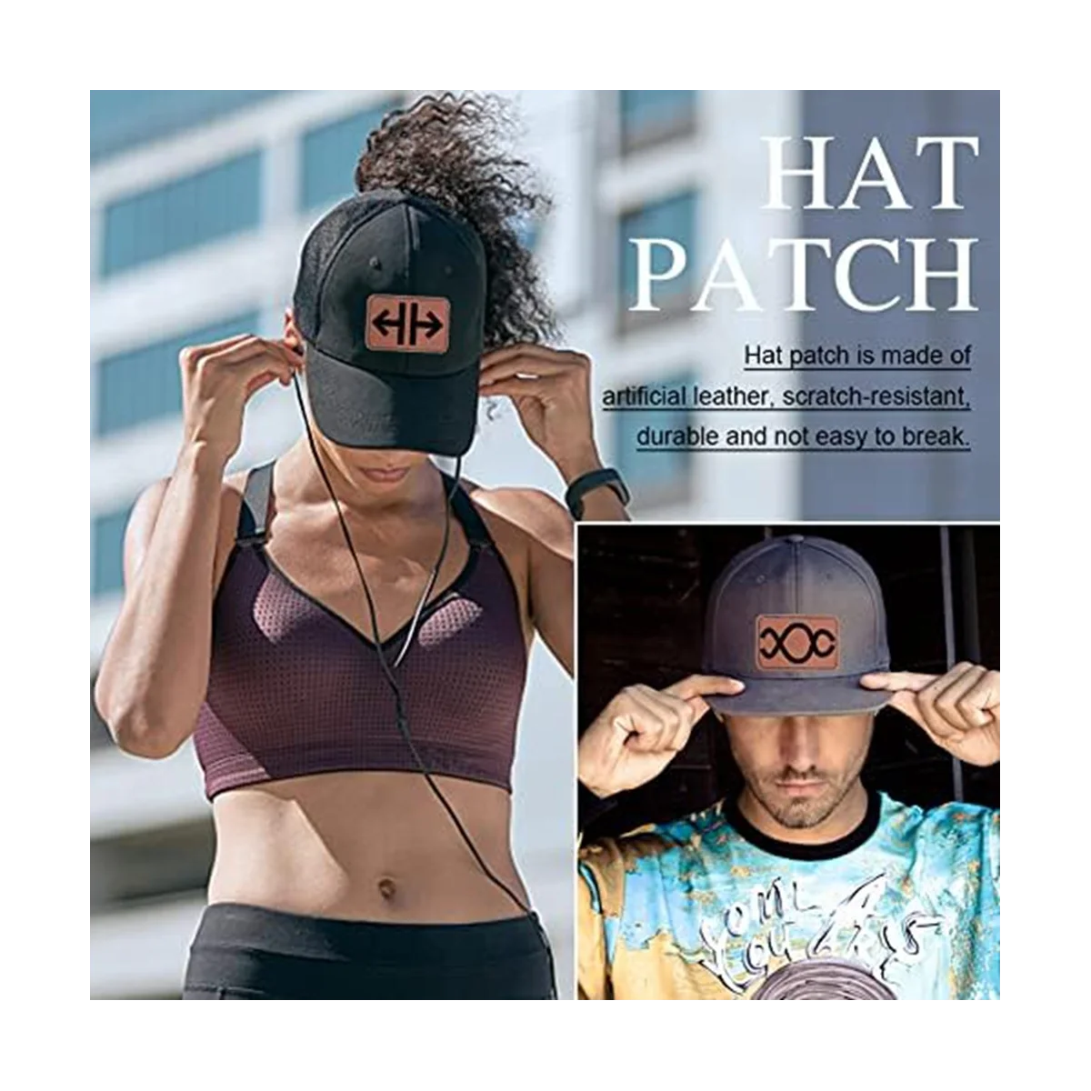 Заготовки для лазерной гравировки 90 шт. заплата шляпы без рисунка износостойкая