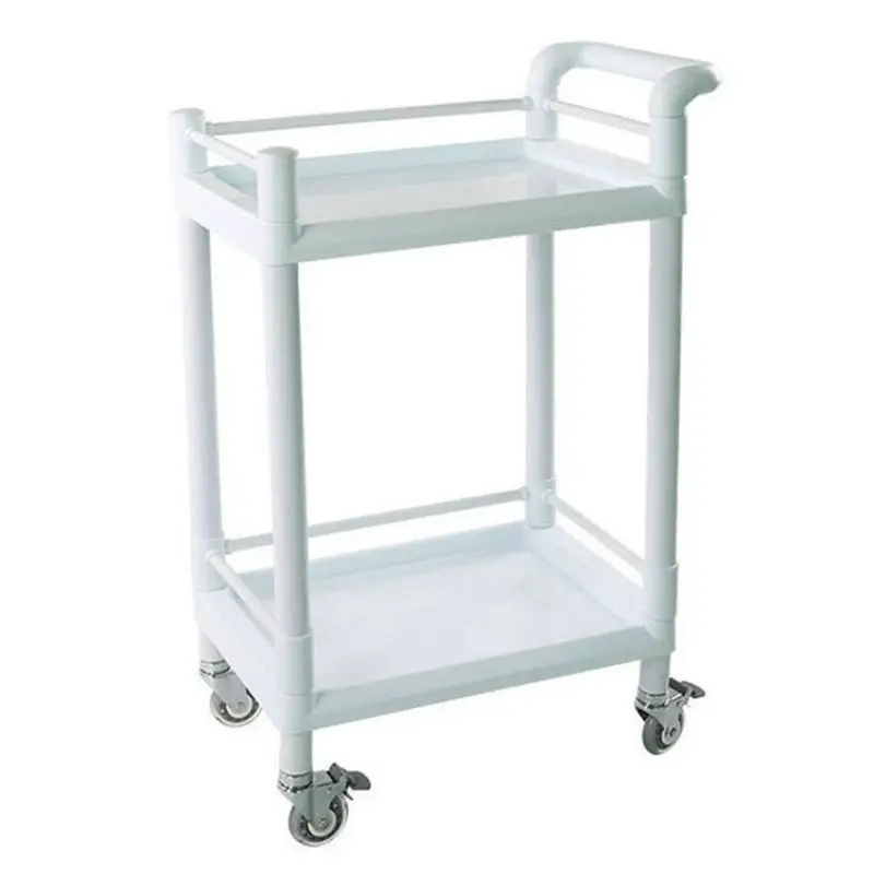 

High Quality No Drawer Universal Mute Wheels ABS Plastic Medical Trolley Cart Hospital Trolley Hospital Furniture