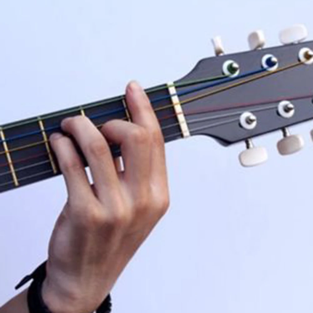 Набор радужных струн для акустической гитары