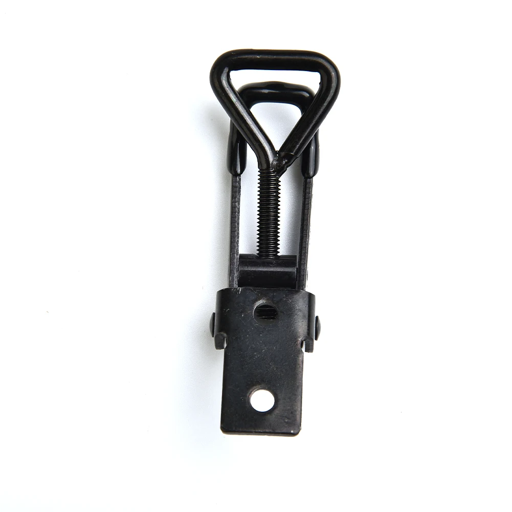 

GH-4001 Black Adjustable Toggle Clamp Steel Hasp Catch Clip Quick Fixture 220lbs For Woodworking Tools Accessories