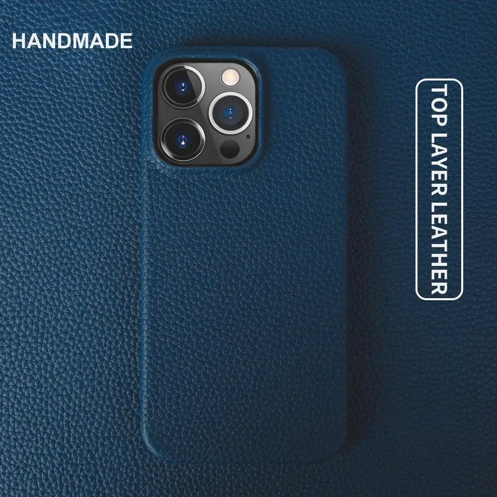 

Genuine Leather Case For Iphone 13 Luxury Business Phone Cover Cases Back Shell For Iphon 13Pro Max 12Pro 11 XR XS Max Coque