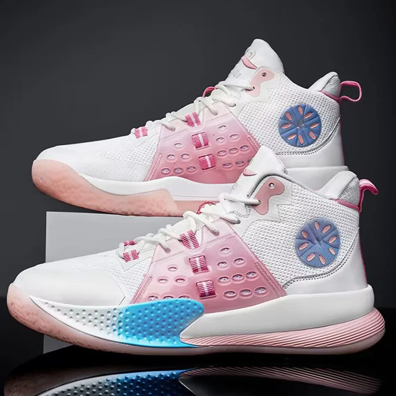 

2023 new Top-quality Basketball Shoes Men Chinese Style Chunky Sneakers Outdoor High-top Sports Shoes Fashion running Shoes
