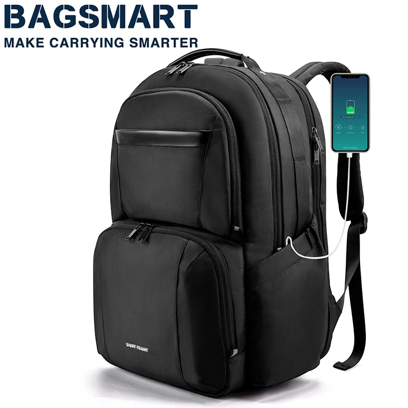 S Usb Charging 17.3'' Laptop Bags Multifunctional Business T