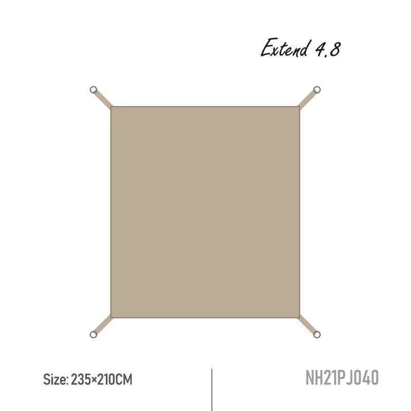 Naturehike палатка напольная ткань открытый кемпинг утолщенный влагостойкий