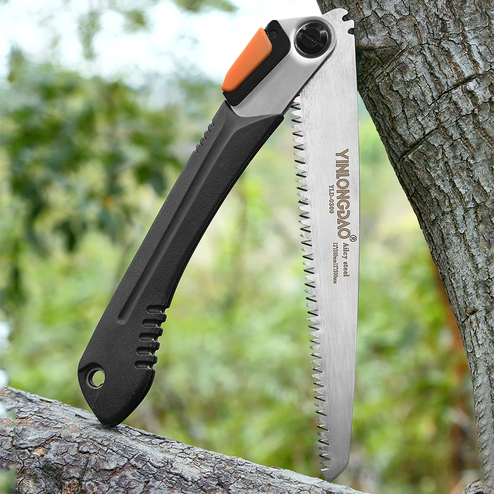 

YINLONGDAO Folding Hand Saw Bushcraft Saw Folding Hand Saw Wood Saw Heavy Duty Extra Long Blade