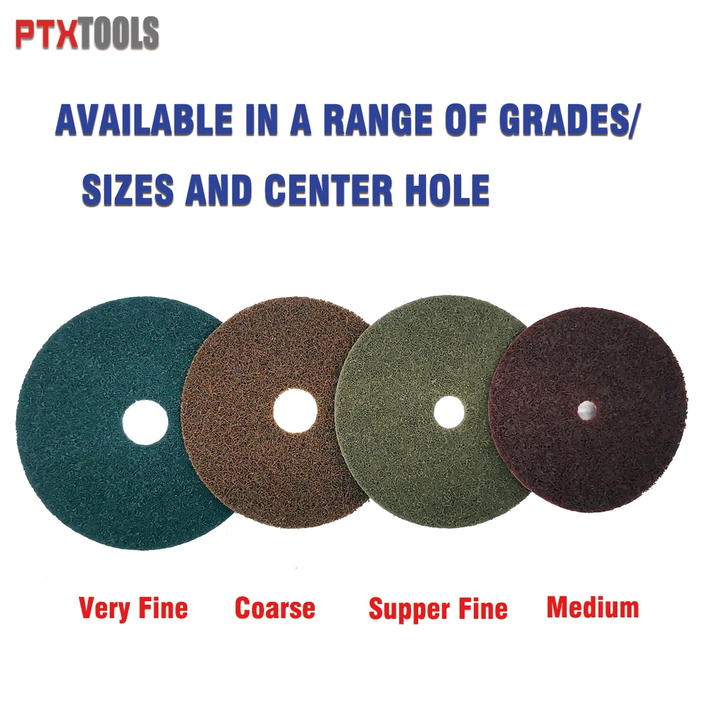 2 шт. 4 дюйма/100 мм 5 дюйма/115 дюймов/125 3 м SC диск для кондиционирования поверхности