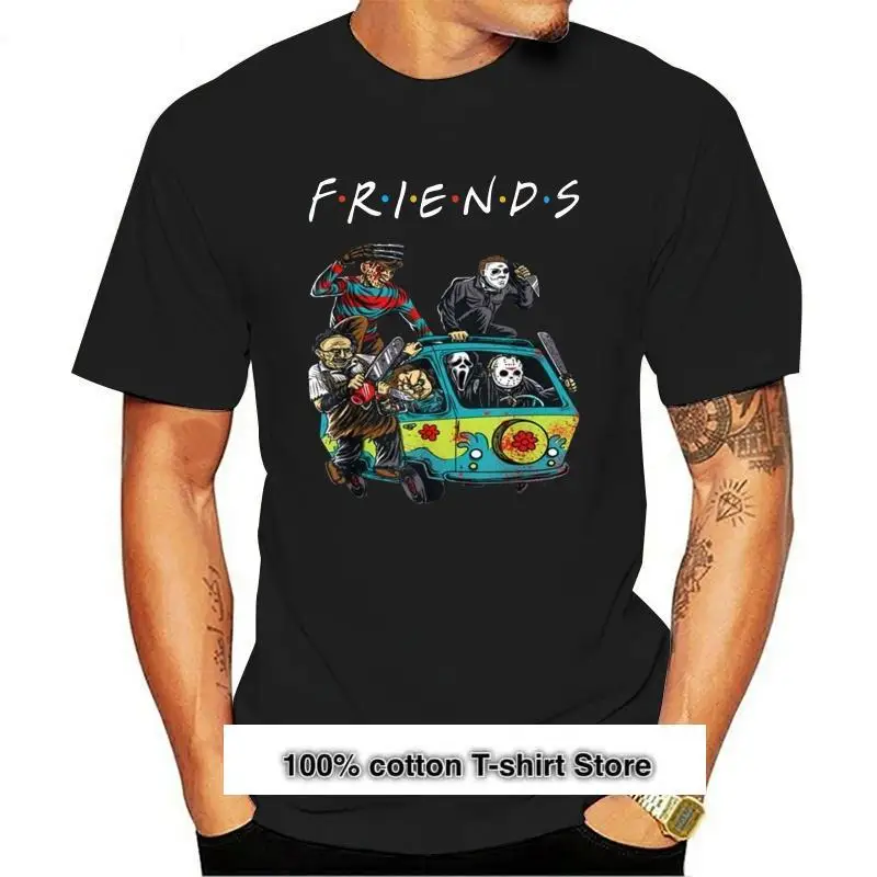 

Camiseta de Friends Horror Movie Creepy Halloween, regalo, Vintage, gráfico