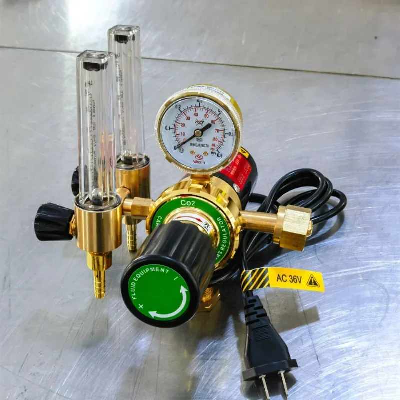 WX5032L двойной расход и трубчатый нагреватель CO2 Регулируемый измеритель диоксида