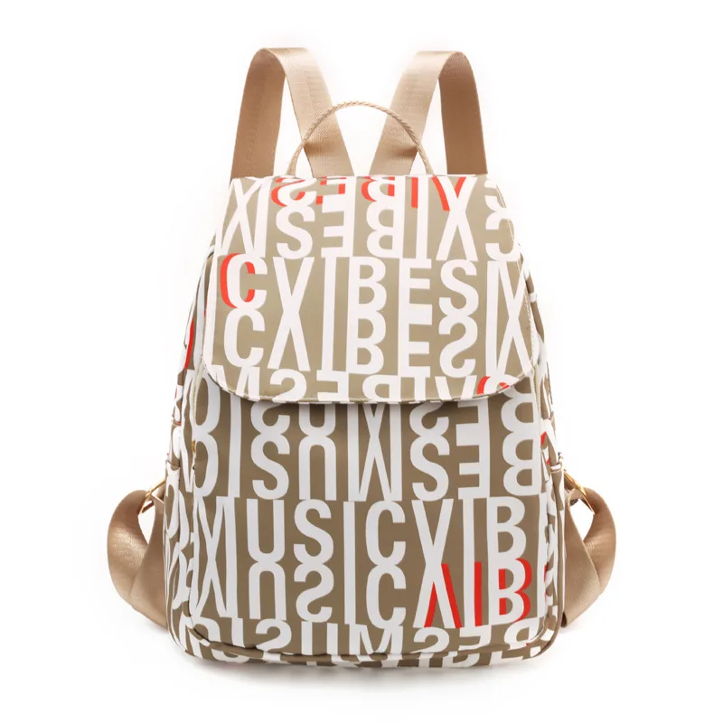 

Nylon Knapsack Printing Backpacks Women All-match Travel Bag Large-capacity Backpack for Women Mommy Bag Mochilas Para Mujer