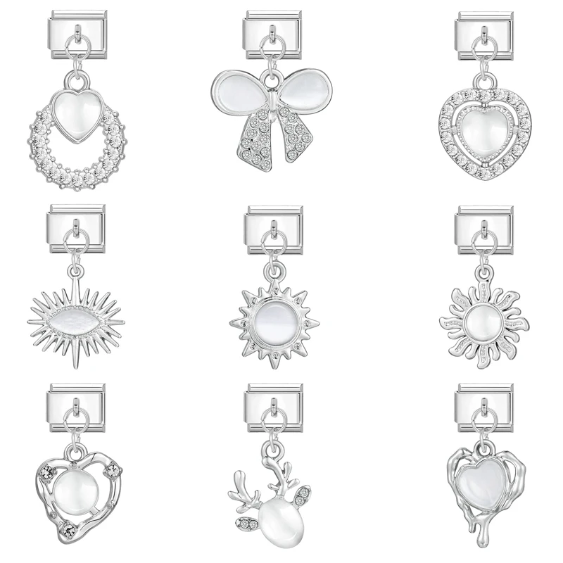 Парный браслет Youvelst модный бант глаза олень цветы итальянские очаровательные