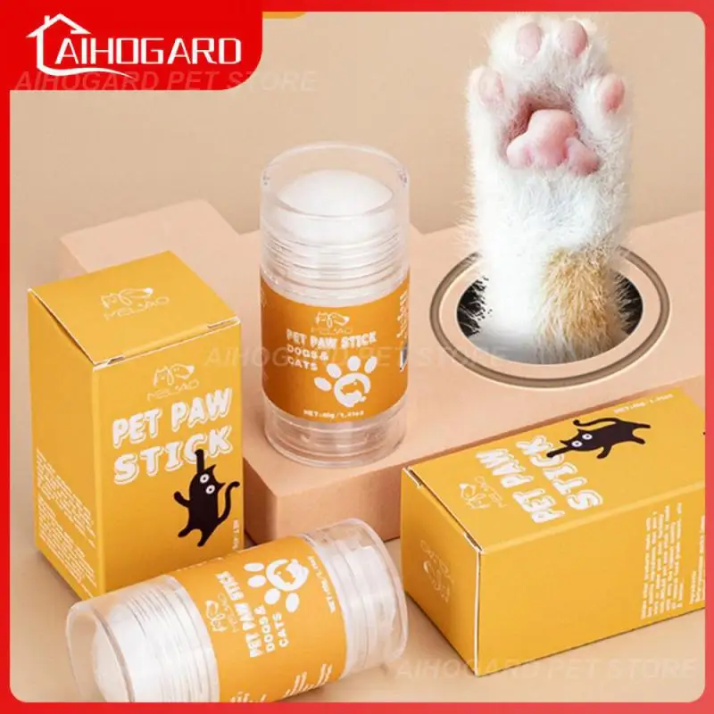 

Relieving Rough Paw Dog Paw Cream Dry Cracked Butter Outdoor Protect Dog Paw Balm Organic Healing Paw Pad Balm Pet Supplies 40g