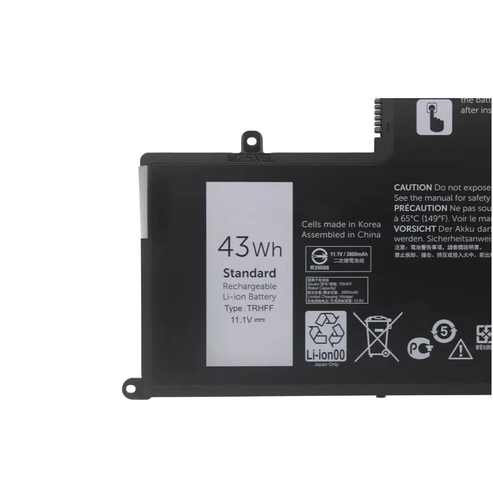 Новый аккумулятор TRHFF для ноутбука Dell Inspiron 15 5000 5547 5545 5548 5447 5445 5448 14-5447 15-5547 1V2F6 01V2F P39F