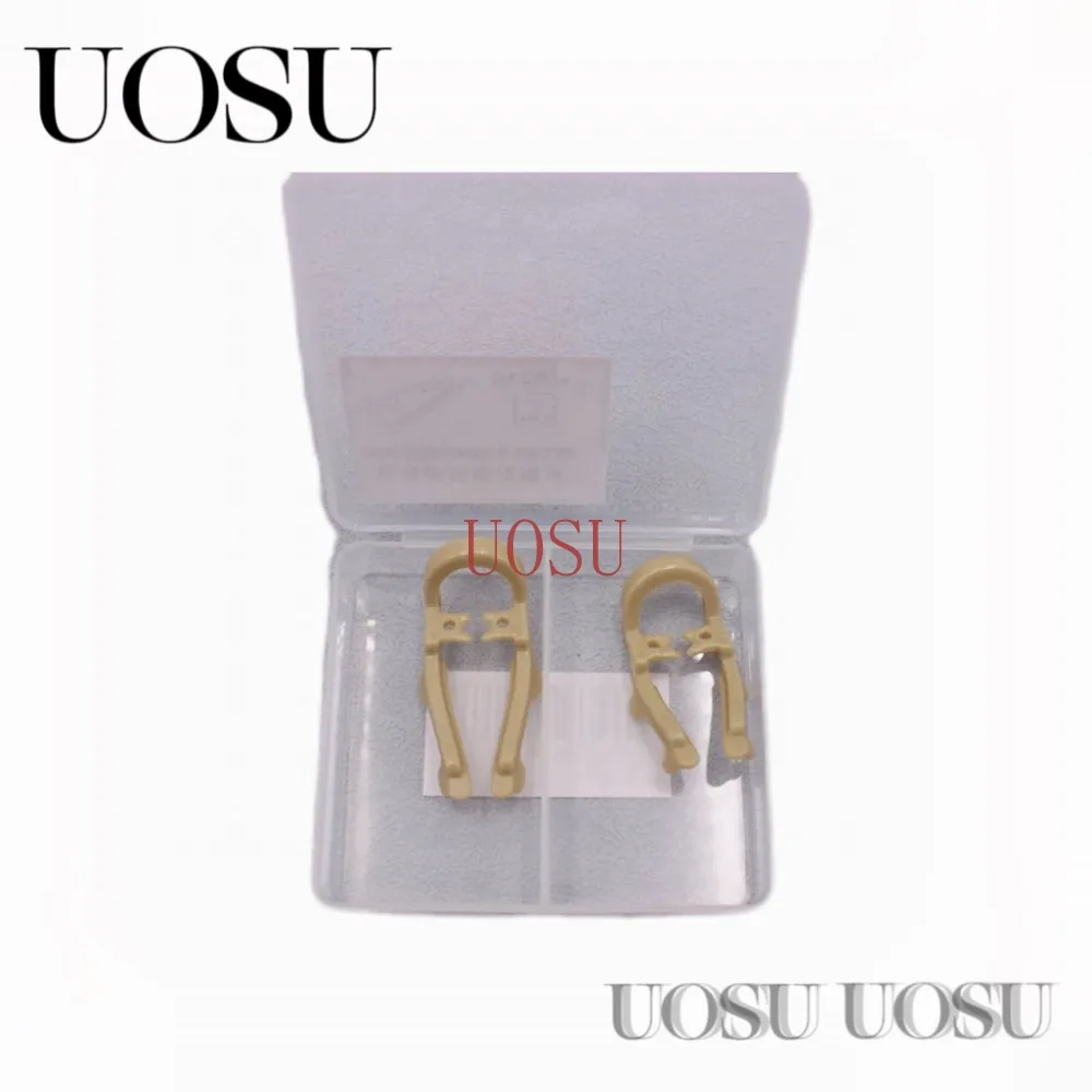 

Distal Extension Premolar Rubber Dental Dam Clamp Rubber Barrier Clip Resin Clamp Long Short Dentistry Teeth Repair Tools