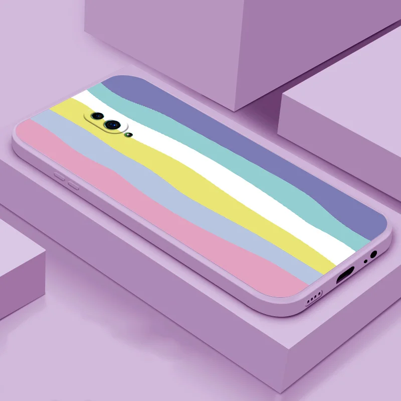 

Phone Case For OPPO Reno Ace Reno 2 Reno 2F Reno Z soft case TPU silicone phone case simple color back cover phone case