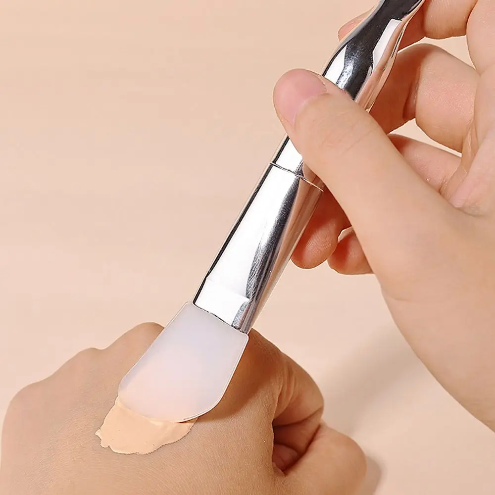 

Мягкая кисть, массажер для лица, искусственная пудра, силиконовая Кисть для макияжа, маска для лица, кисть для смешивания грязи, ложка для ко...