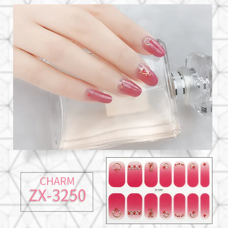 

14 наклеек 3D Бриллиантовая наклейка для ногтей красочные алмазные наклейки для ногтей корейские модные наклейки для ногтей доступны Беременные женщины