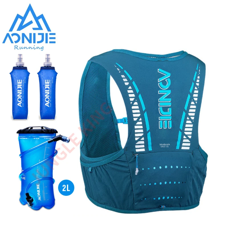 AONIJIE C933S New 5L Portable Cycling Hydration Pack Running Backpack Rucksack Bag Vest For Hiking Marathon Race Climbing Hiking