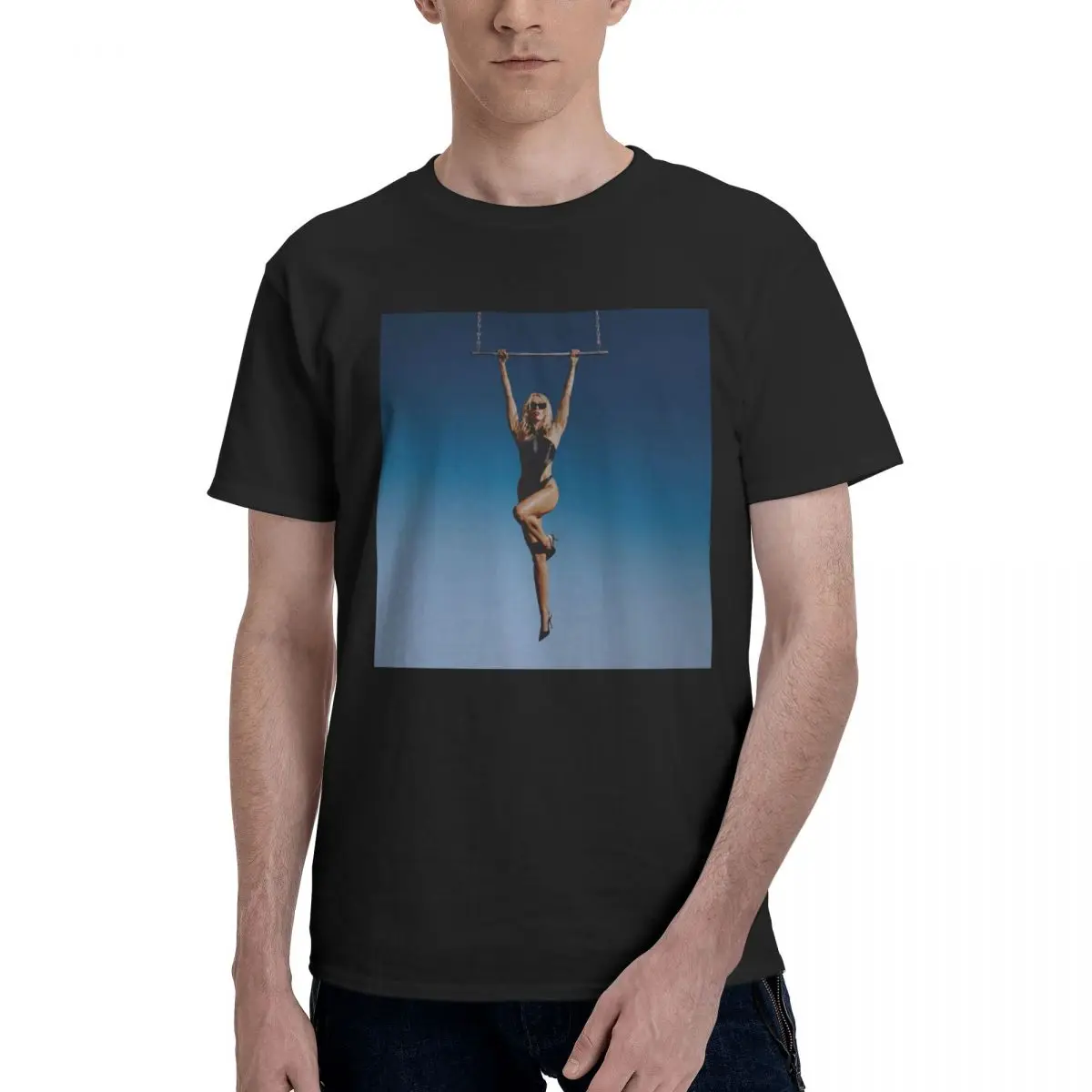 

Рубашка для мужчин и женщин, майка из хлопка с коротким рукавом, круглым вырезом, без ограничений, летние принадлежности, подарок для творчества