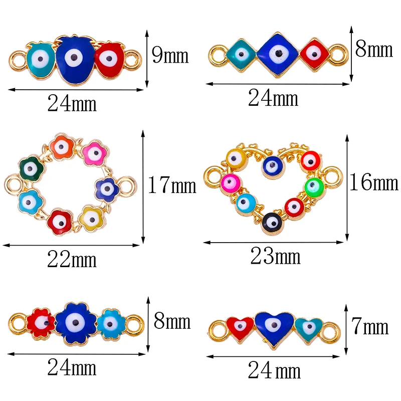 20 шт./партия разъемы для подвесок сглаза