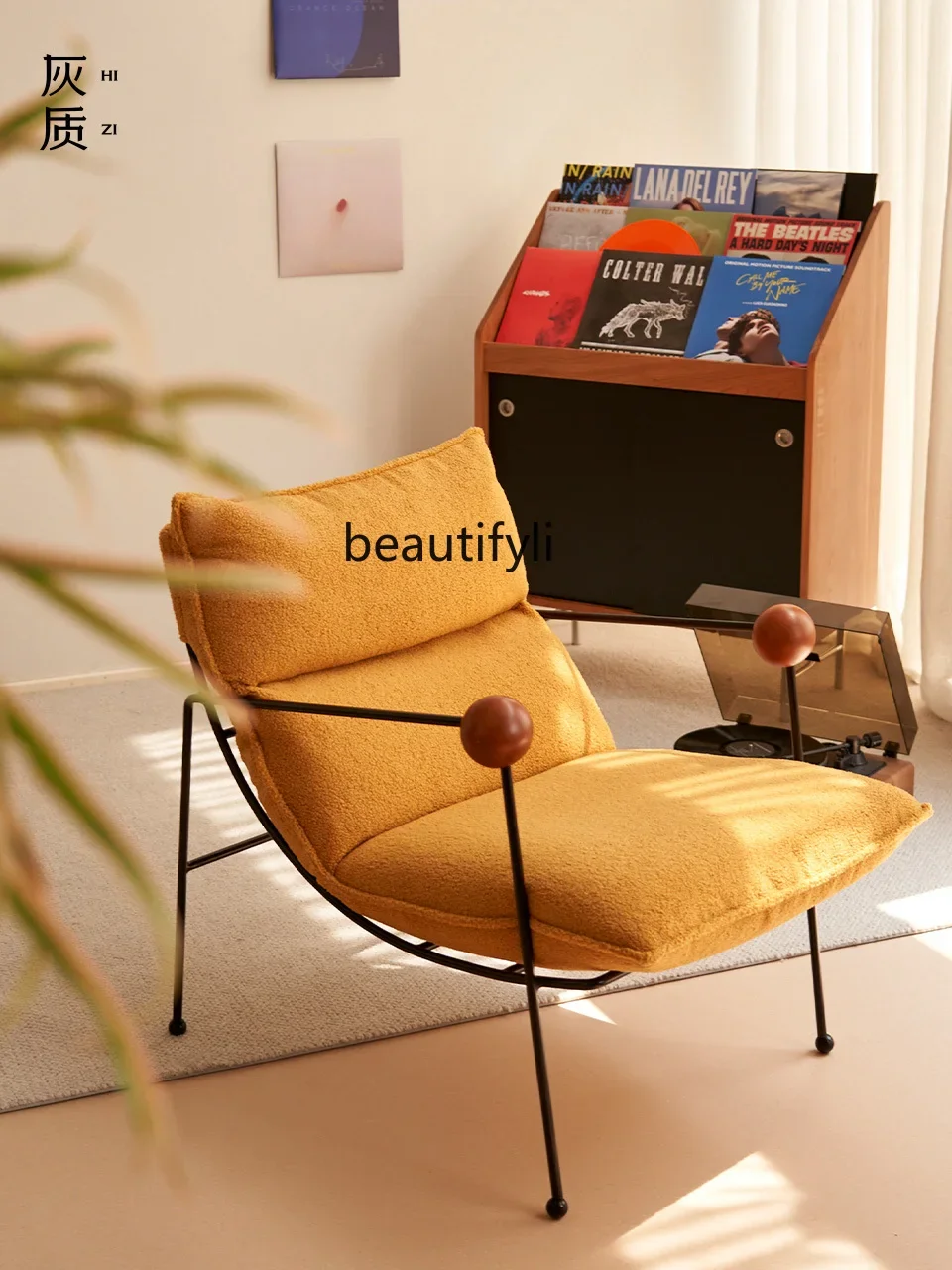 NNA Средневековый одноместный диван-кресло в стиле Баухаус простое ретро-кресло